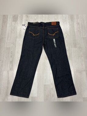 Ecko Unltd. Raw Indigo Relaxed Fit Denim Jeans (Dark Wash) Size 42 x 32